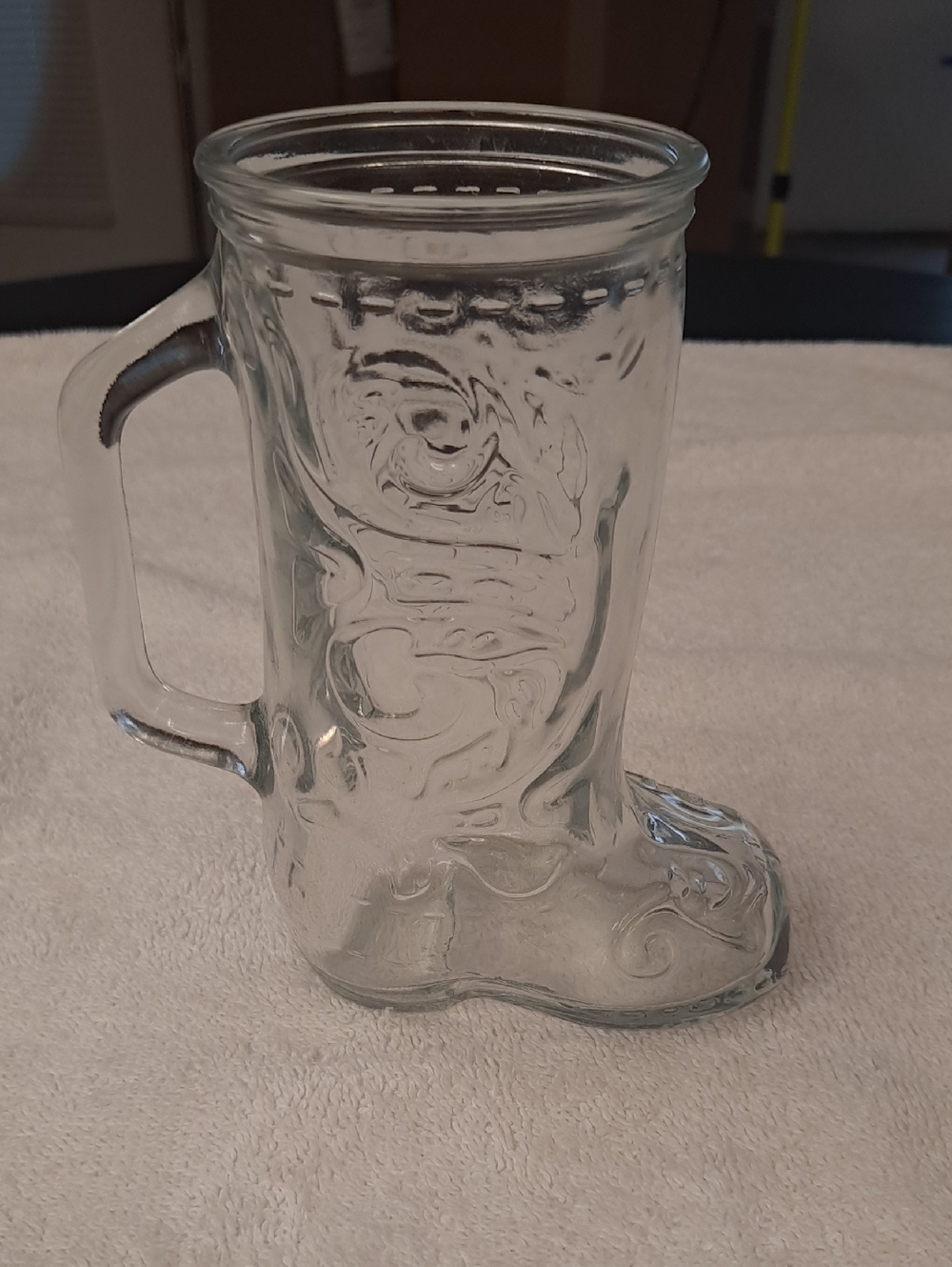 Clear Glass Boot-Shaped Mug - Home Accents
